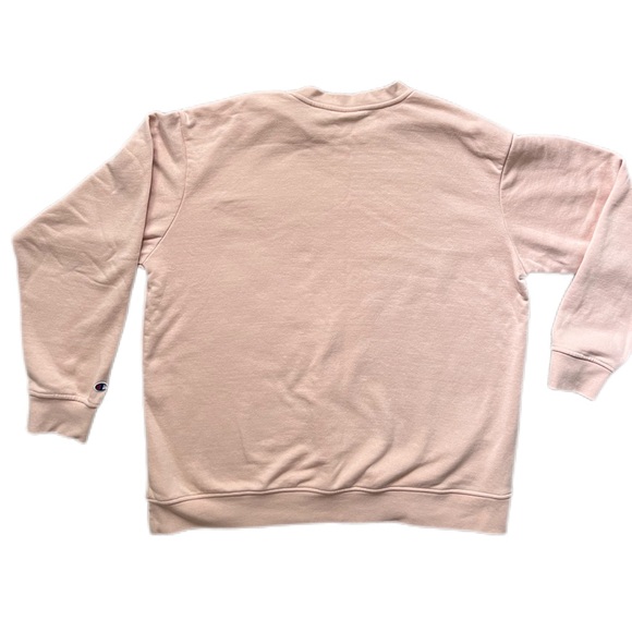 UNC Chapel Hill Champion sweatshirt, 2XL Soft pink Carolina Tar Heels decal VGUC - Picture 2 of 9